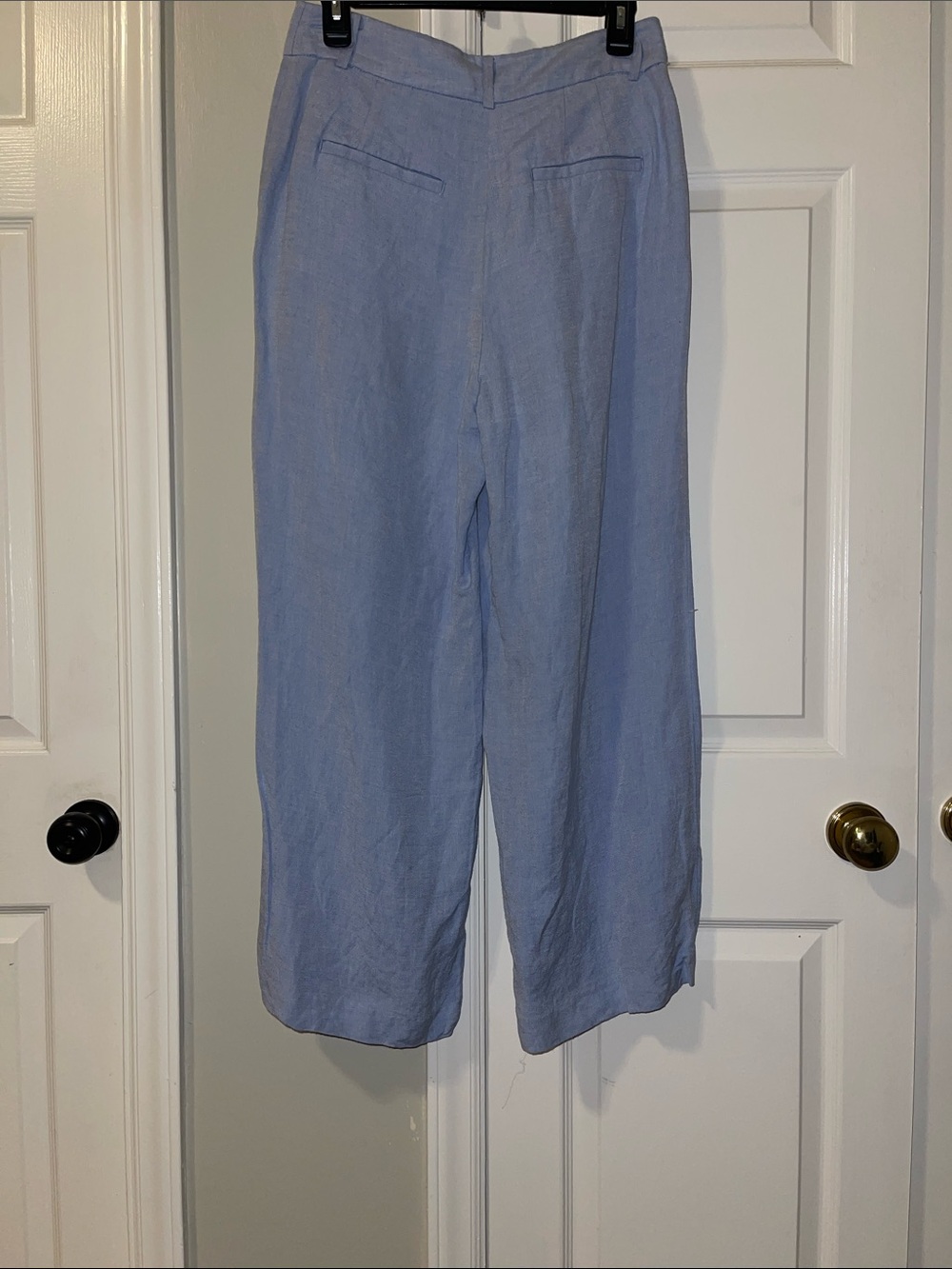 Loft wide leg linen trousers size 4P - Picture 2 of 4